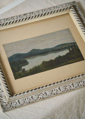 Antique New Hampshire Oil Painting