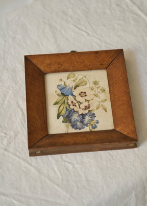 Antique Mixed Floral Painting