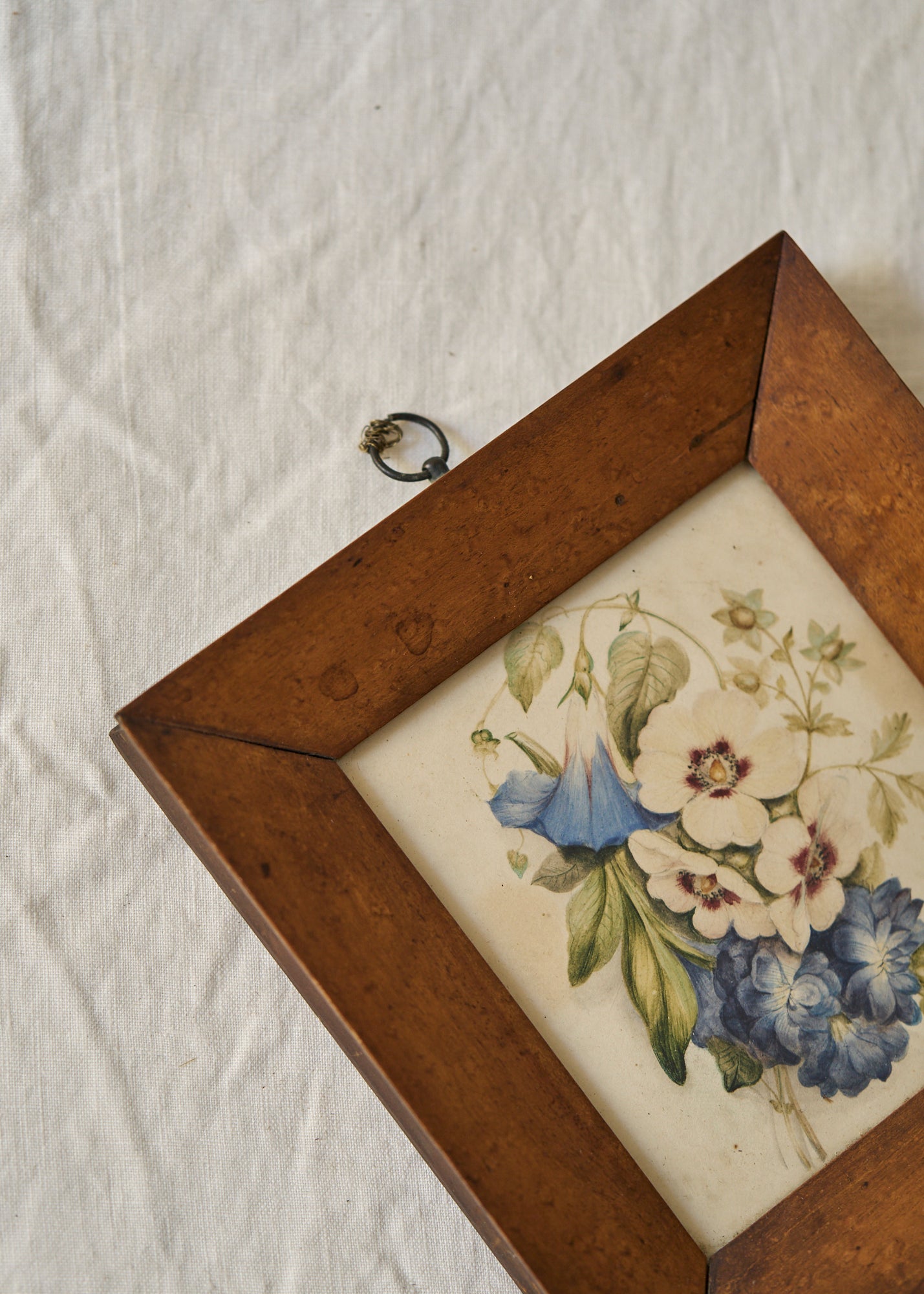 Antique Mixed Floral Painting
