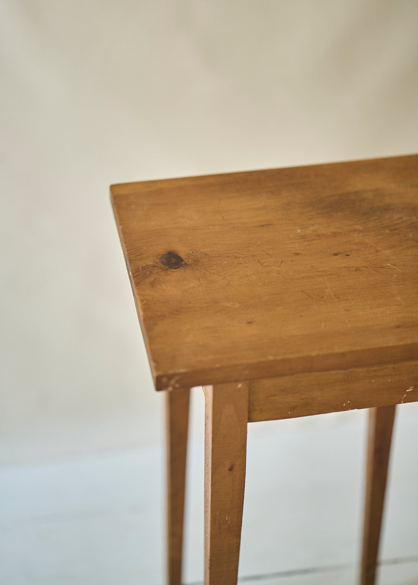 Antique Wood Side Table