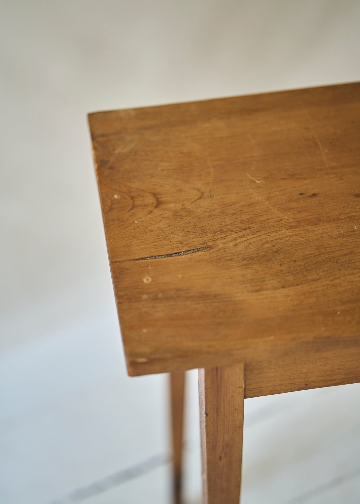 Antique Wood Side Table