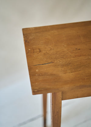 Antique Wood Side Table