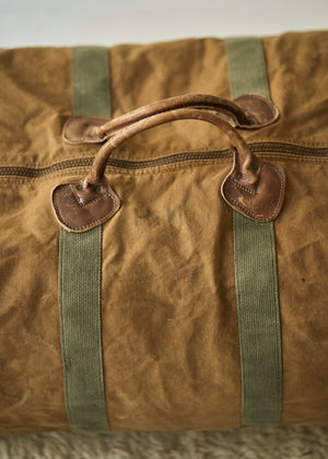 Vintage LL Bean Canvas Duffle Bag