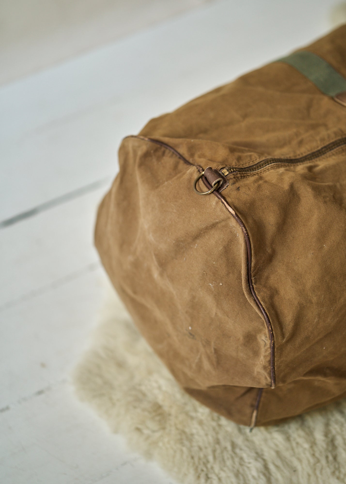 Vintage LL Bean Canvas Duffle Bag