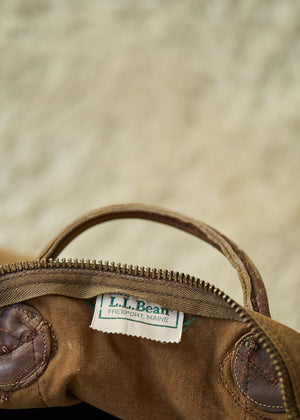 Vintage LL Bean Canvas Duffle Bag