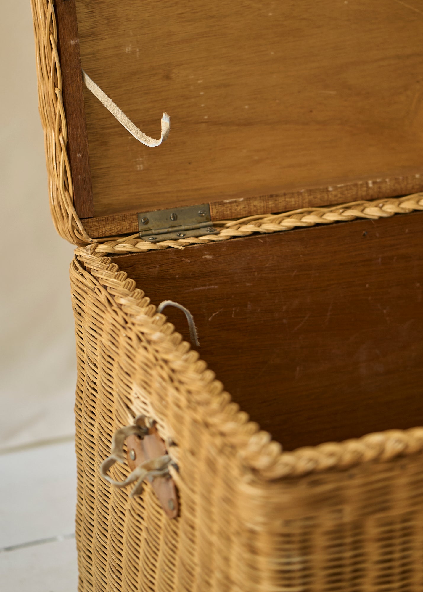 Vintage Wicker Chest