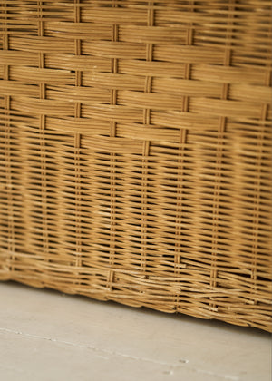 Vintage Wicker Chest