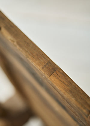 Antique Handmade Rustic Wood Coffee Table