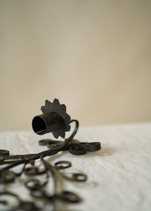 Antique 19th Century Wrought Iron Sconce