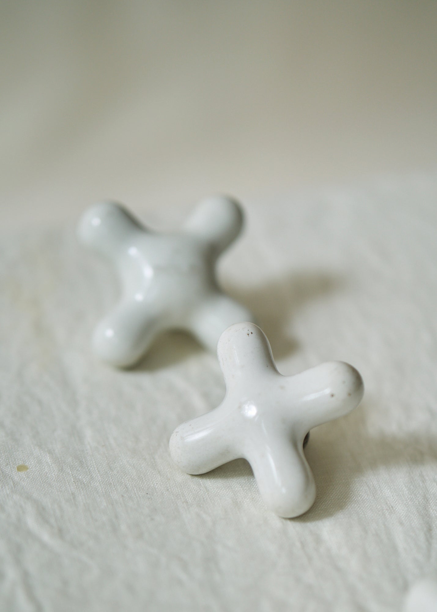 Antique Porcelain Faucet Handles