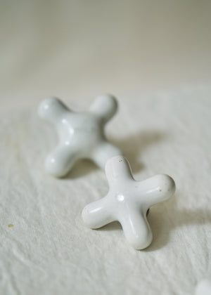 Antique Porcelain Faucet Handles
