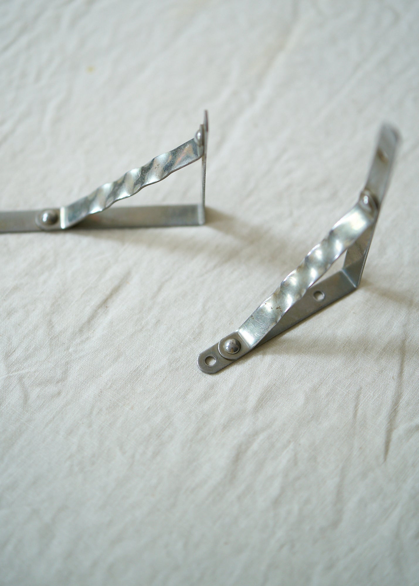 Vintage Metal Shelf Brackets