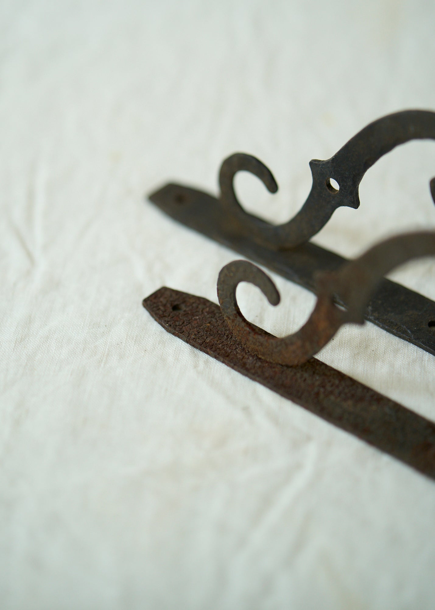 Antique Iron Shelf Brackets
