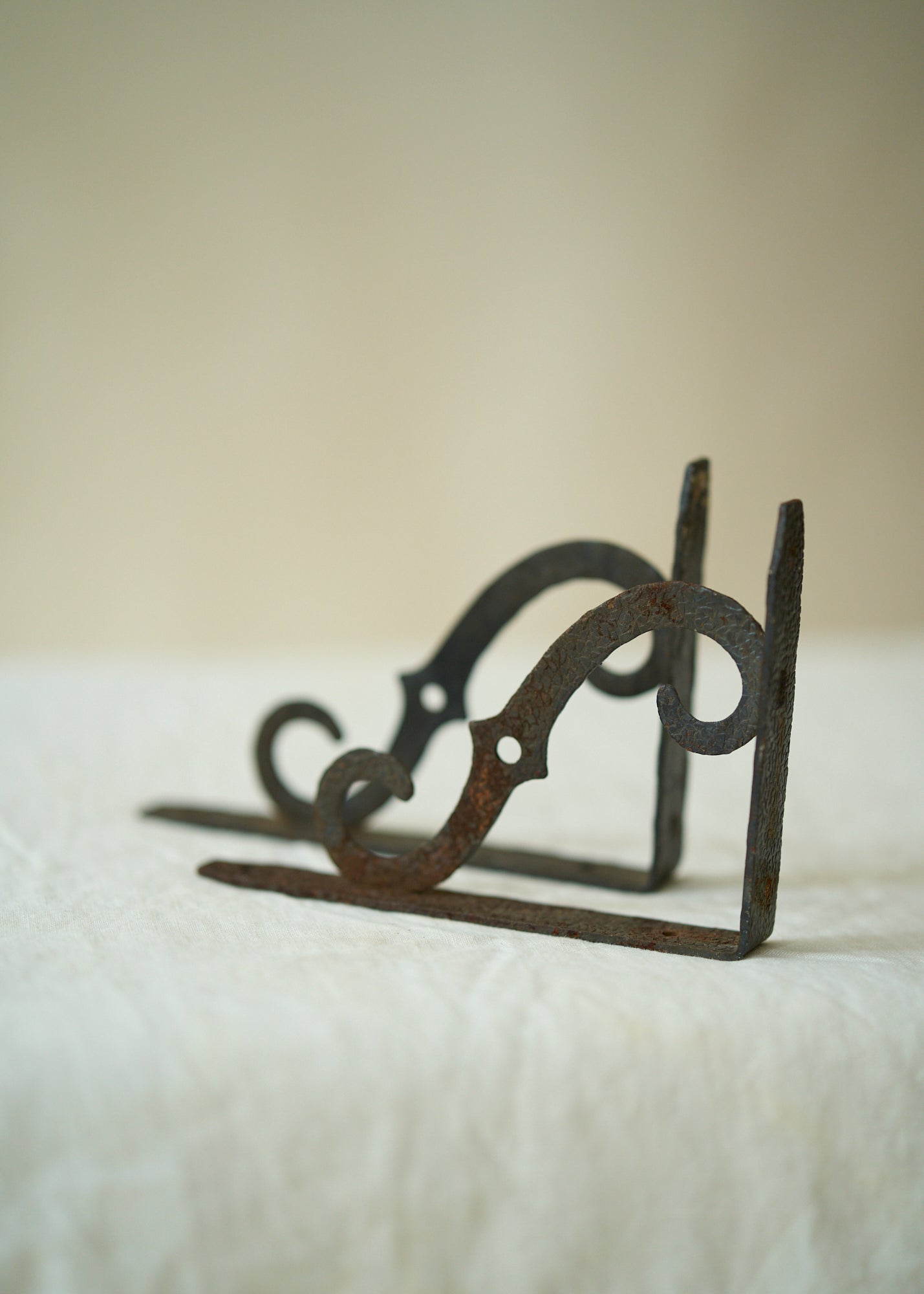 Antique Iron Shelf Brackets
