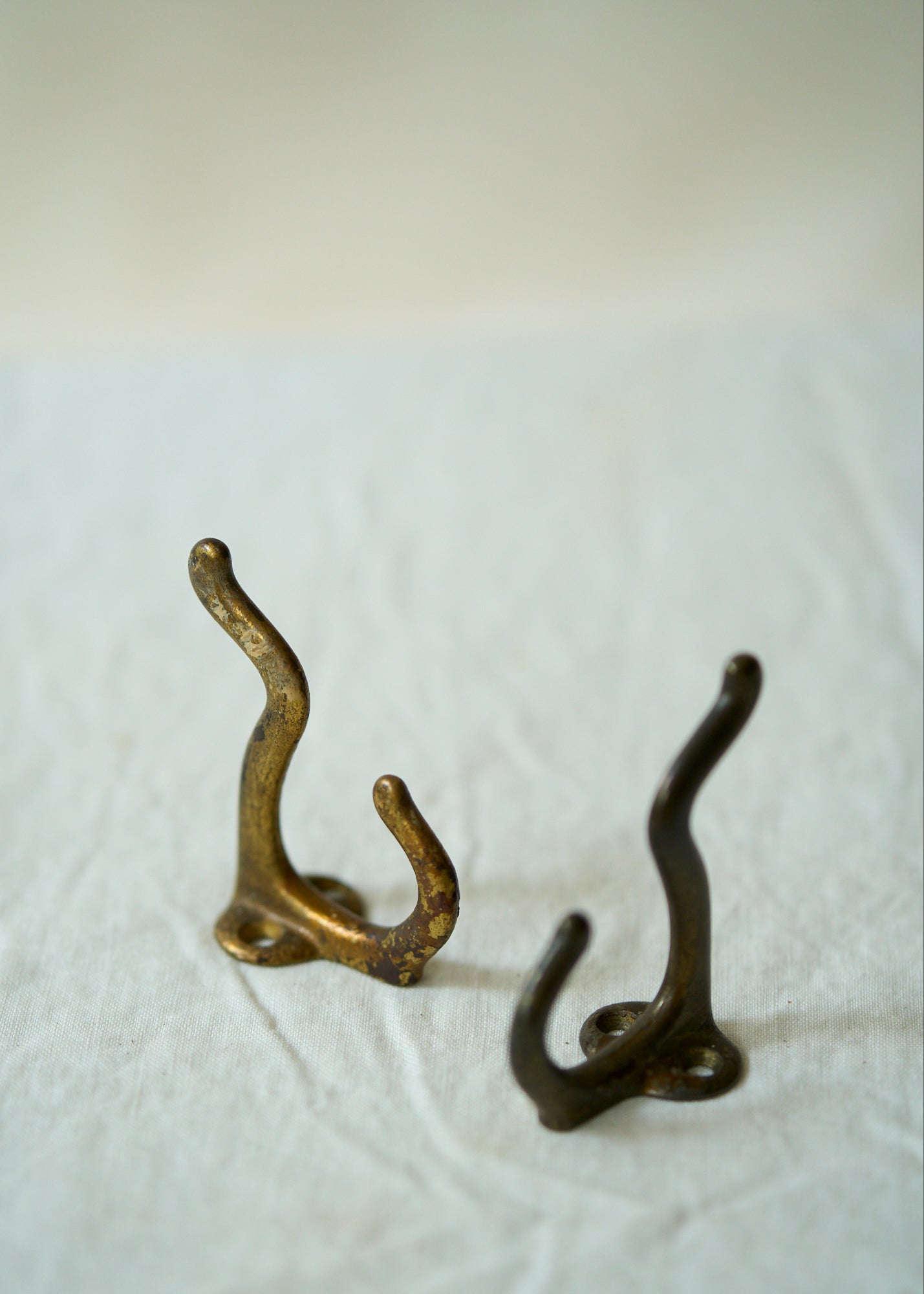 Antique Brass Wall Hooks