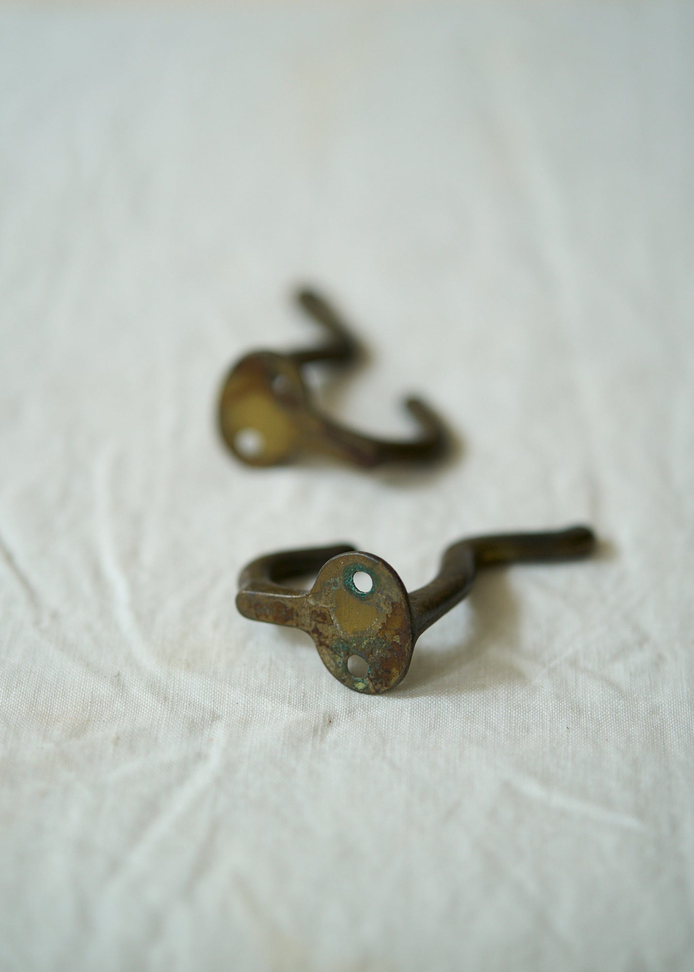 Antique Brass Wall Hooks