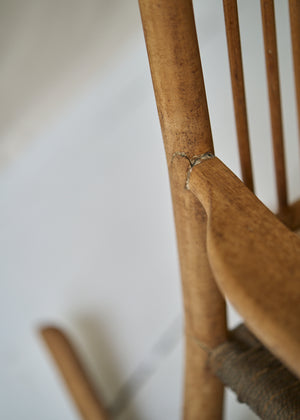 Antique Spindle Back Rocking Chair