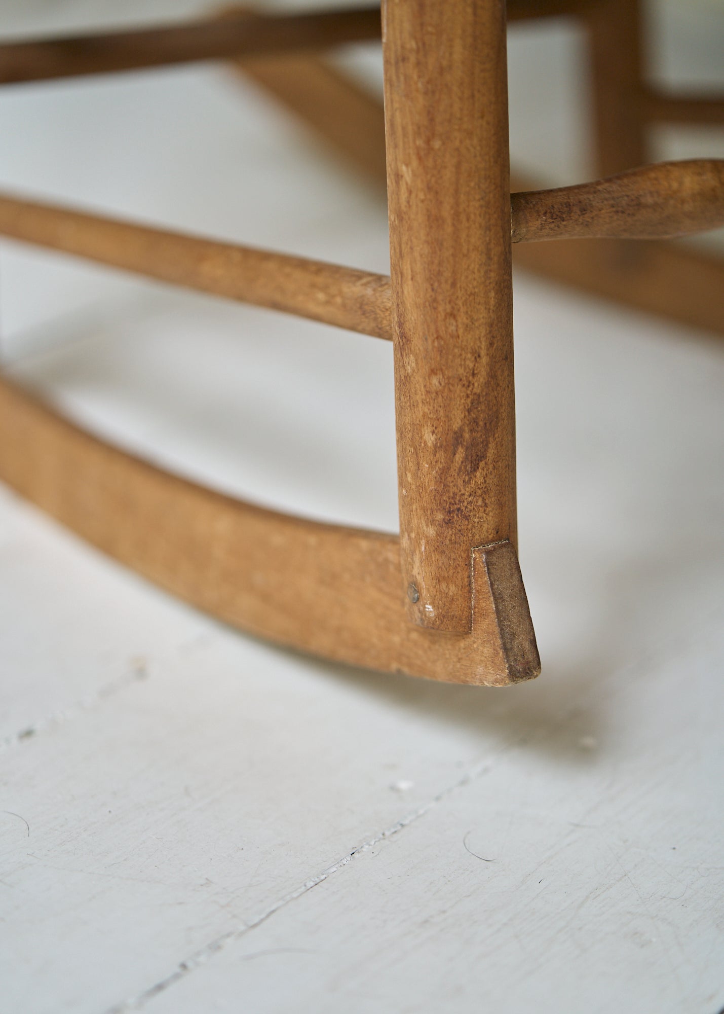 Antique Spindle Back Rocking Chair