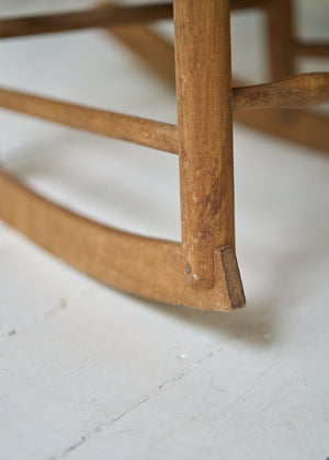 Antique Spindle Back Rocking Chair