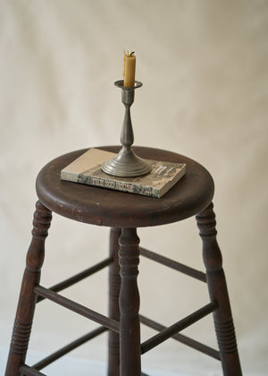 Antique Turned Wood Stool