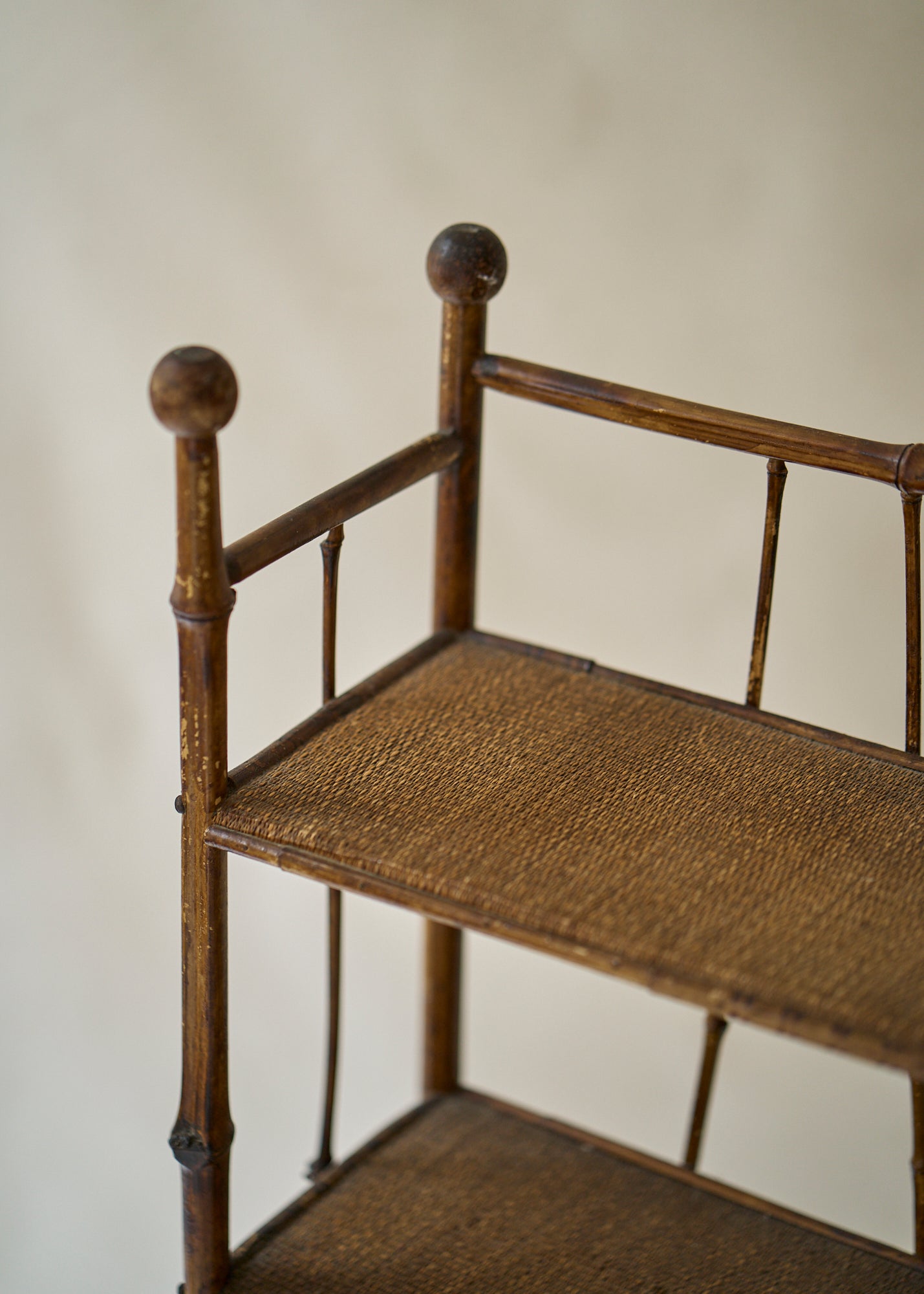 Victorian Stick and Ball Shelf