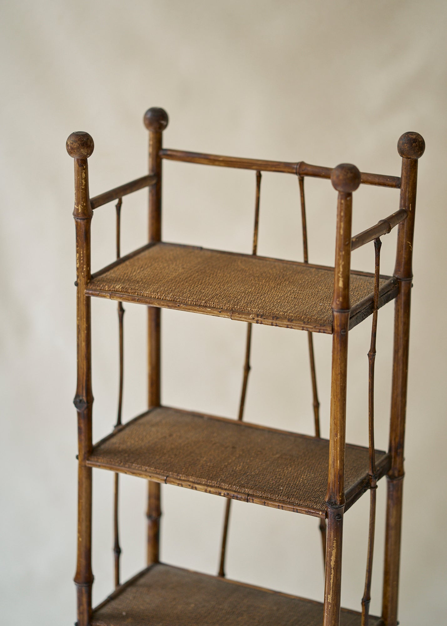 Victorian Stick and Ball Shelf