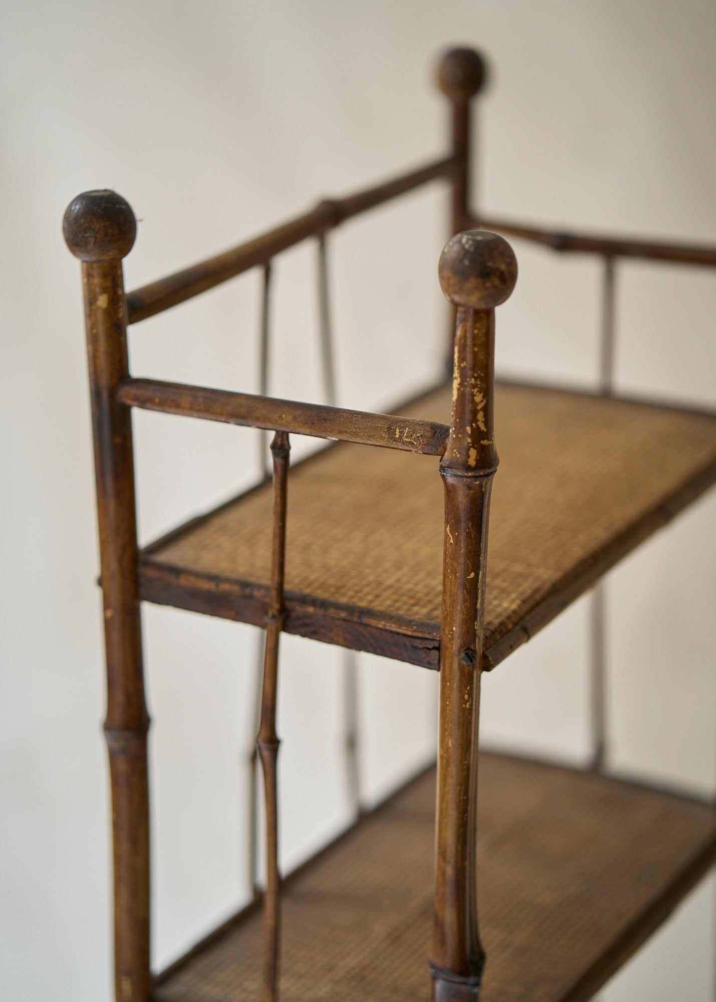 Victorian Stick and Ball Shelf