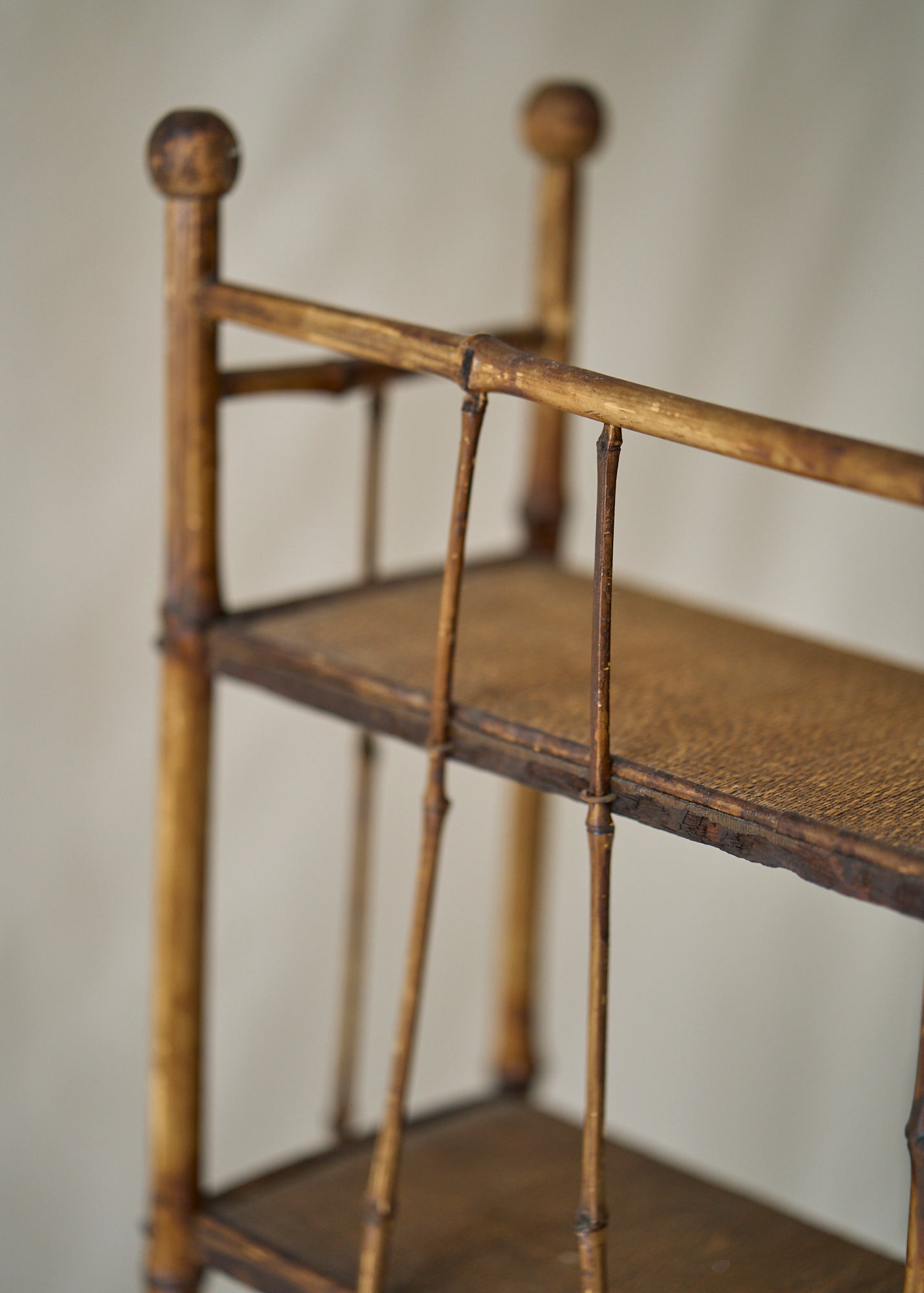Victorian Stick and Ball Shelf