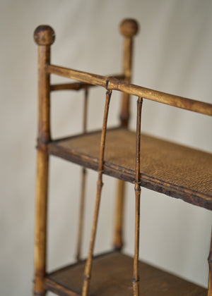 Victorian Stick and Ball Shelf