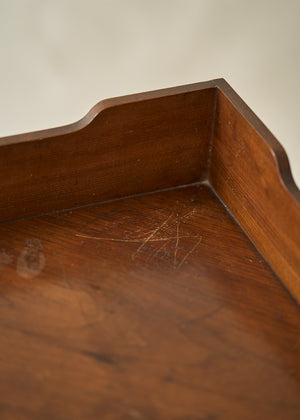Antique Spindle Corner Table