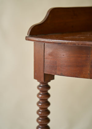 Antique Spindle Corner Table