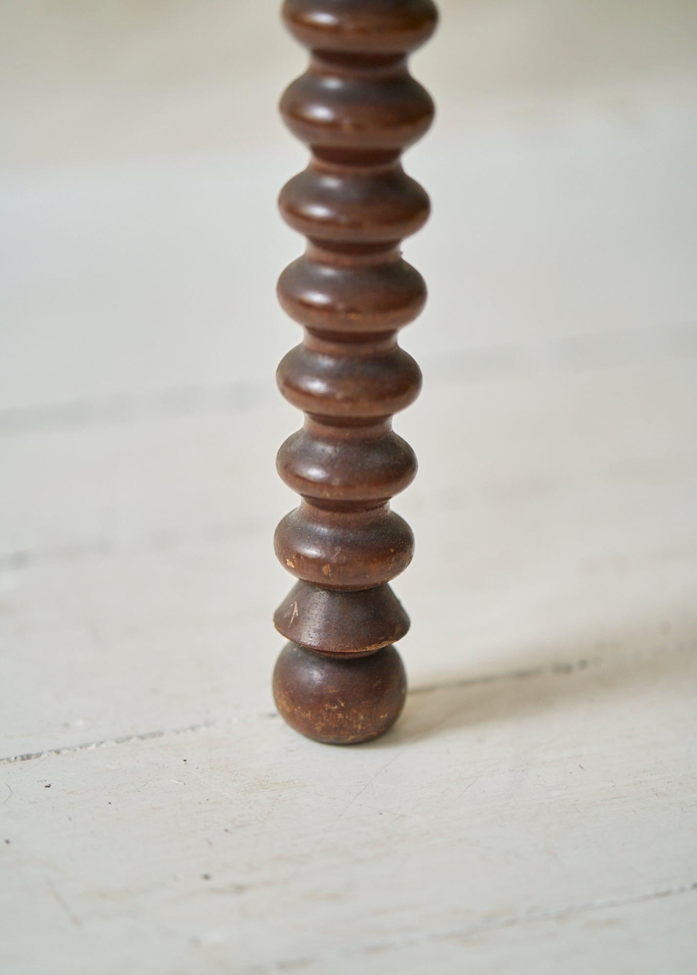 Antique Spindle Corner Table