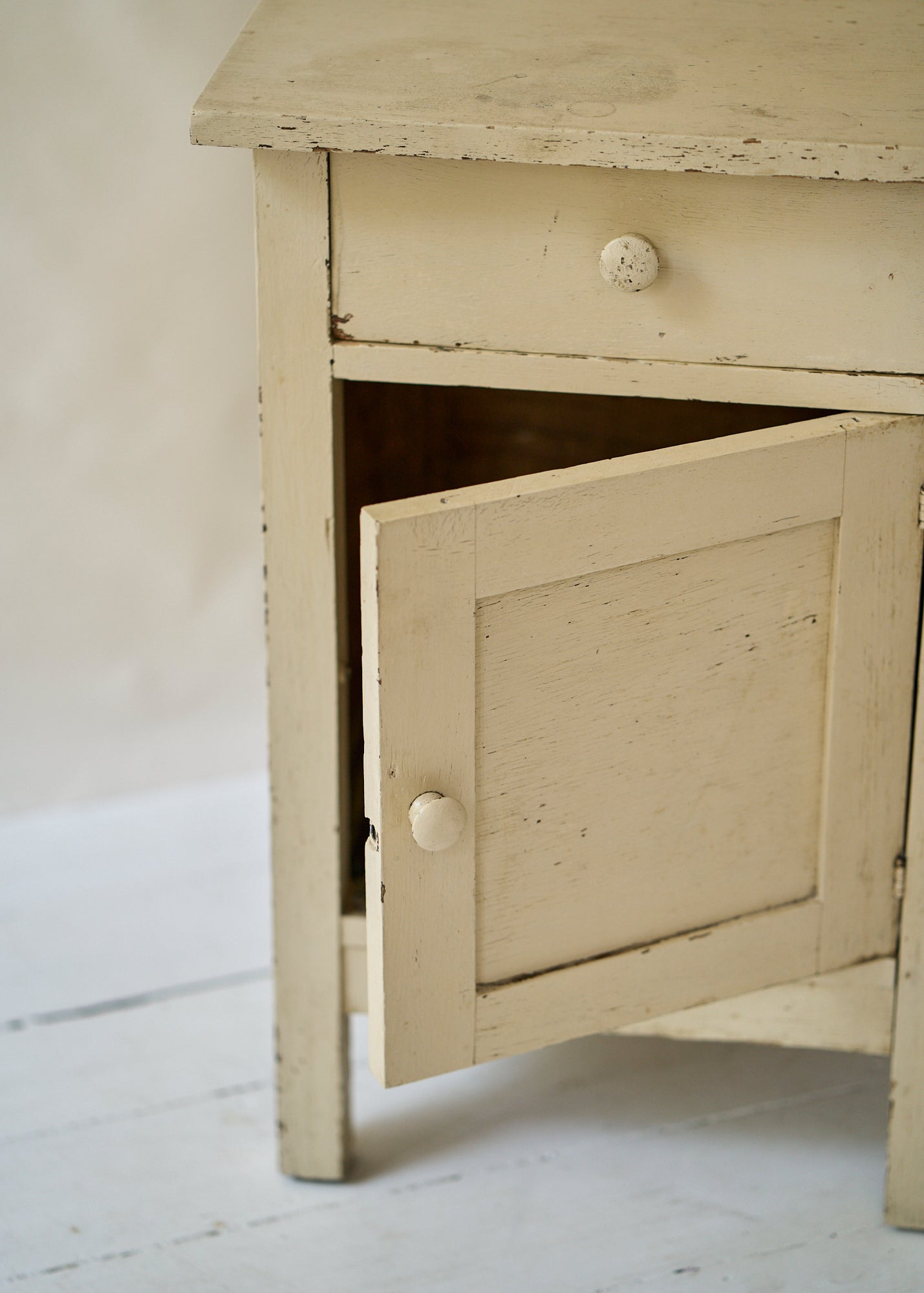 Antique Painted Cabinet