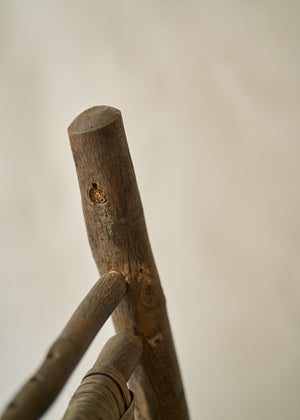 Antique Hickory Style Arm Chair