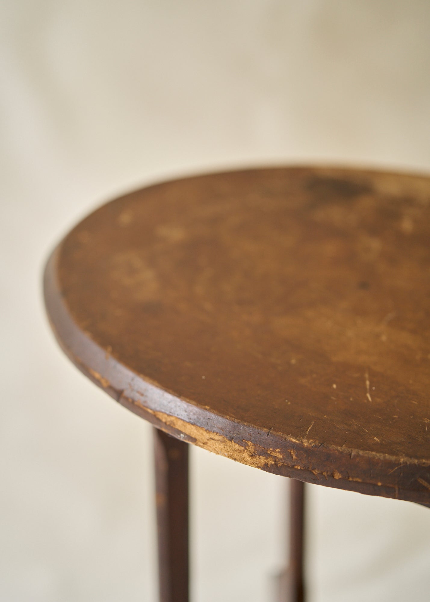 Antique Wood Side Table