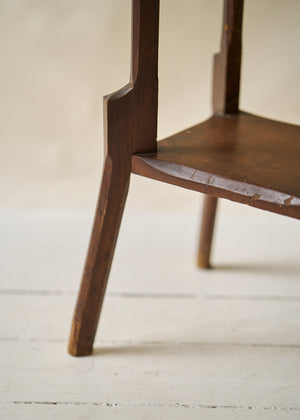 Antique Wood Side Table