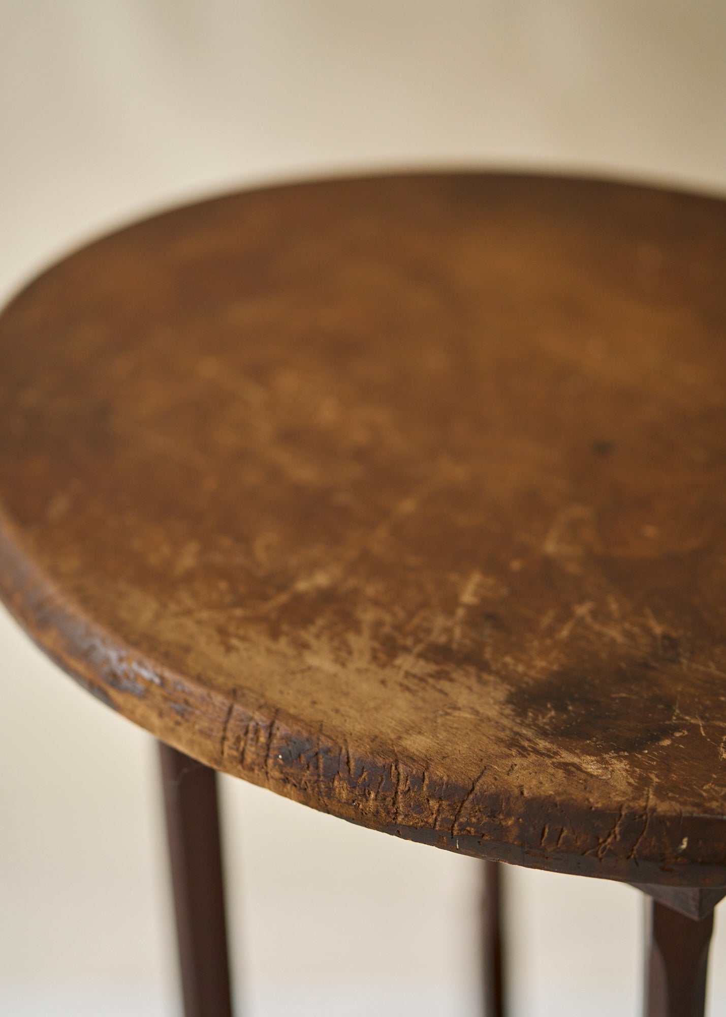 Antique Wood Side Table