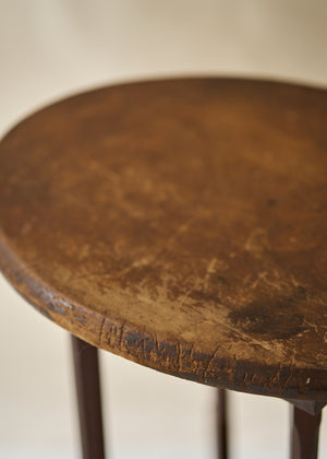Antique Wood Side Table