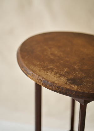 Antique Wood Side Table