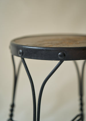 Antique Ice Cream Parlor Stool