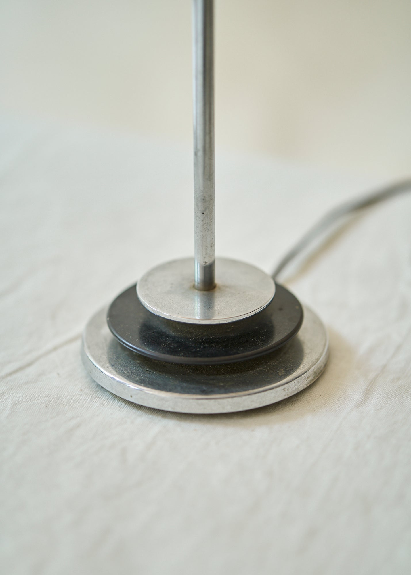 Mid Century Chrome Table Lamp