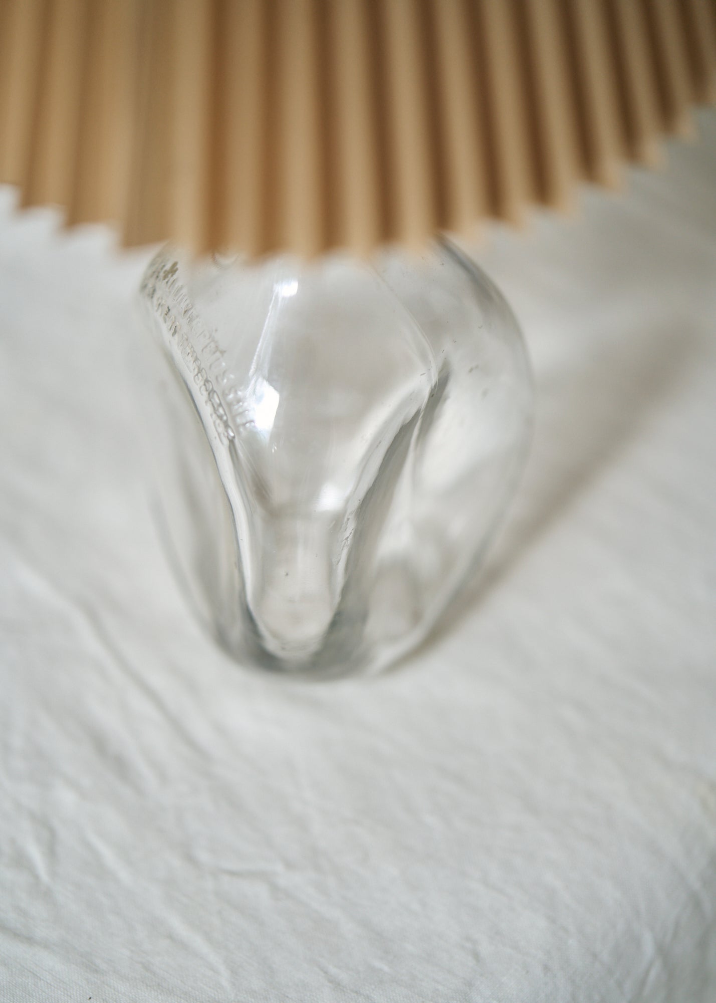 Vintage Glass Table Lamp