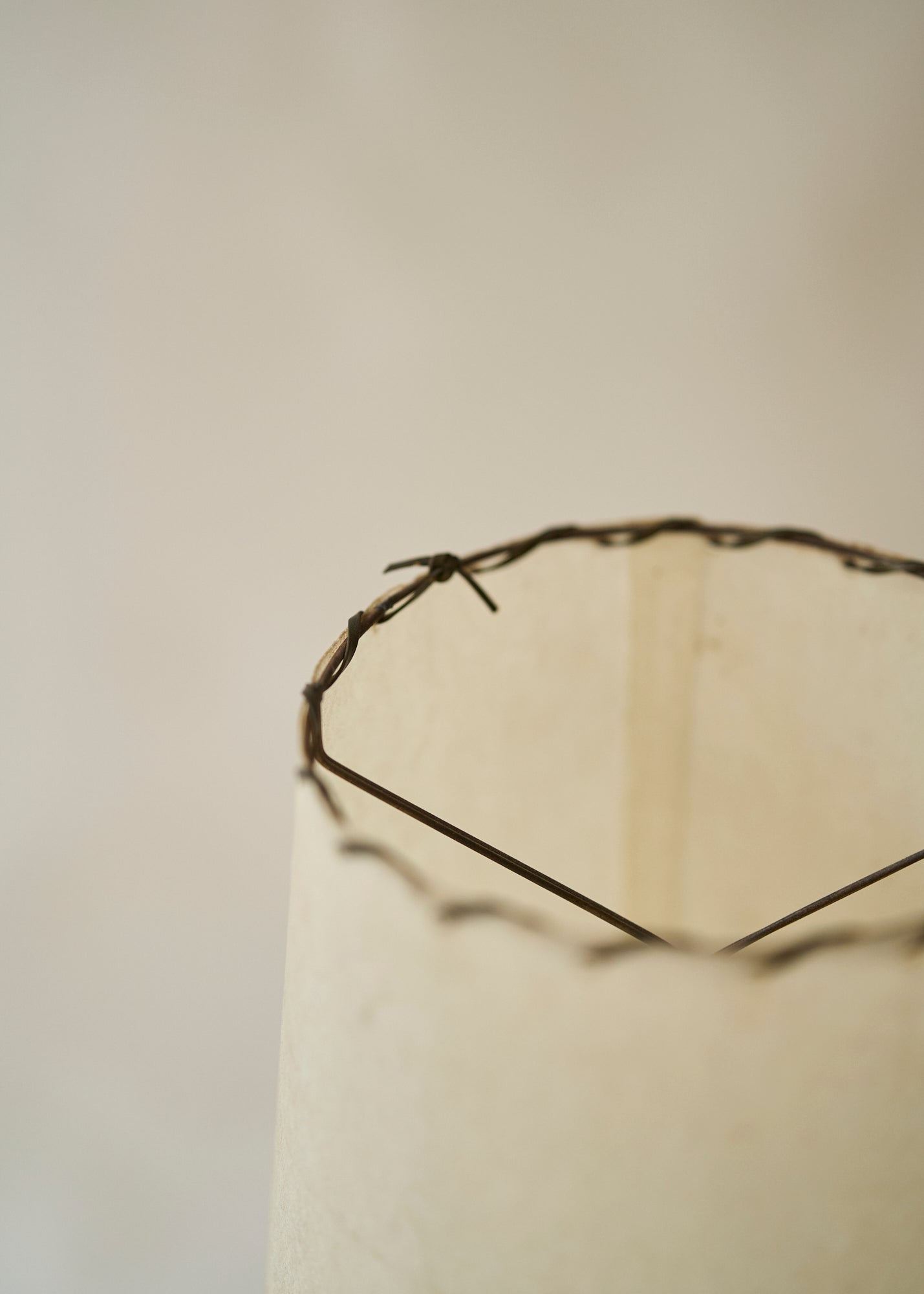 Vintage Dark Wood Table Lamp