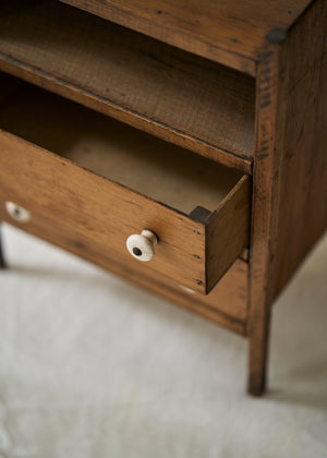 Antique Pine Tabletop Set of Drawers