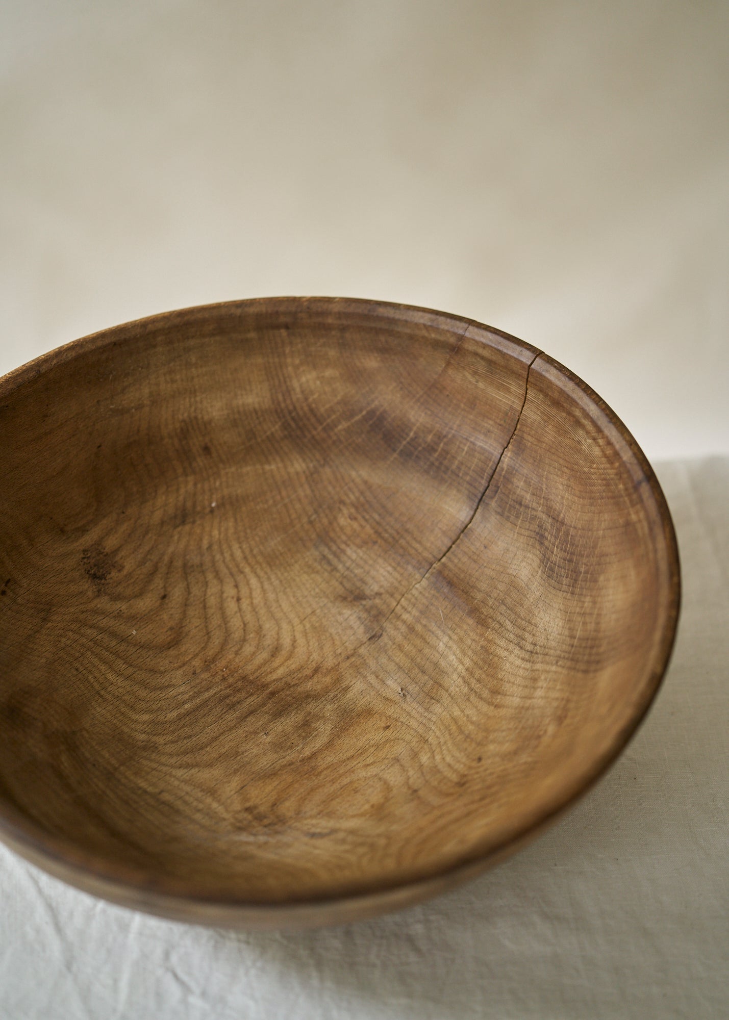 Antique Wooden Bowl