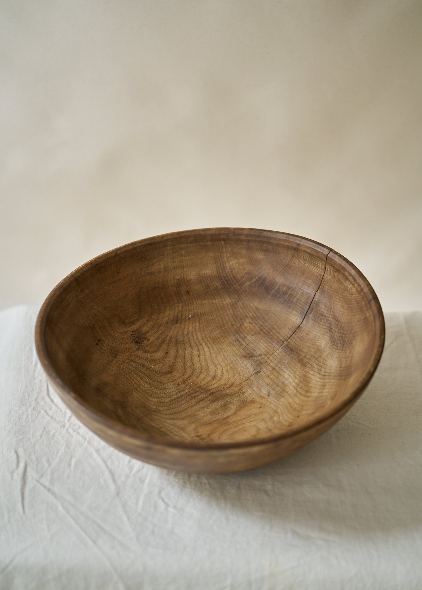 Antique Wooden Bowl