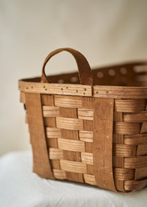 Large Antique Woven Basket