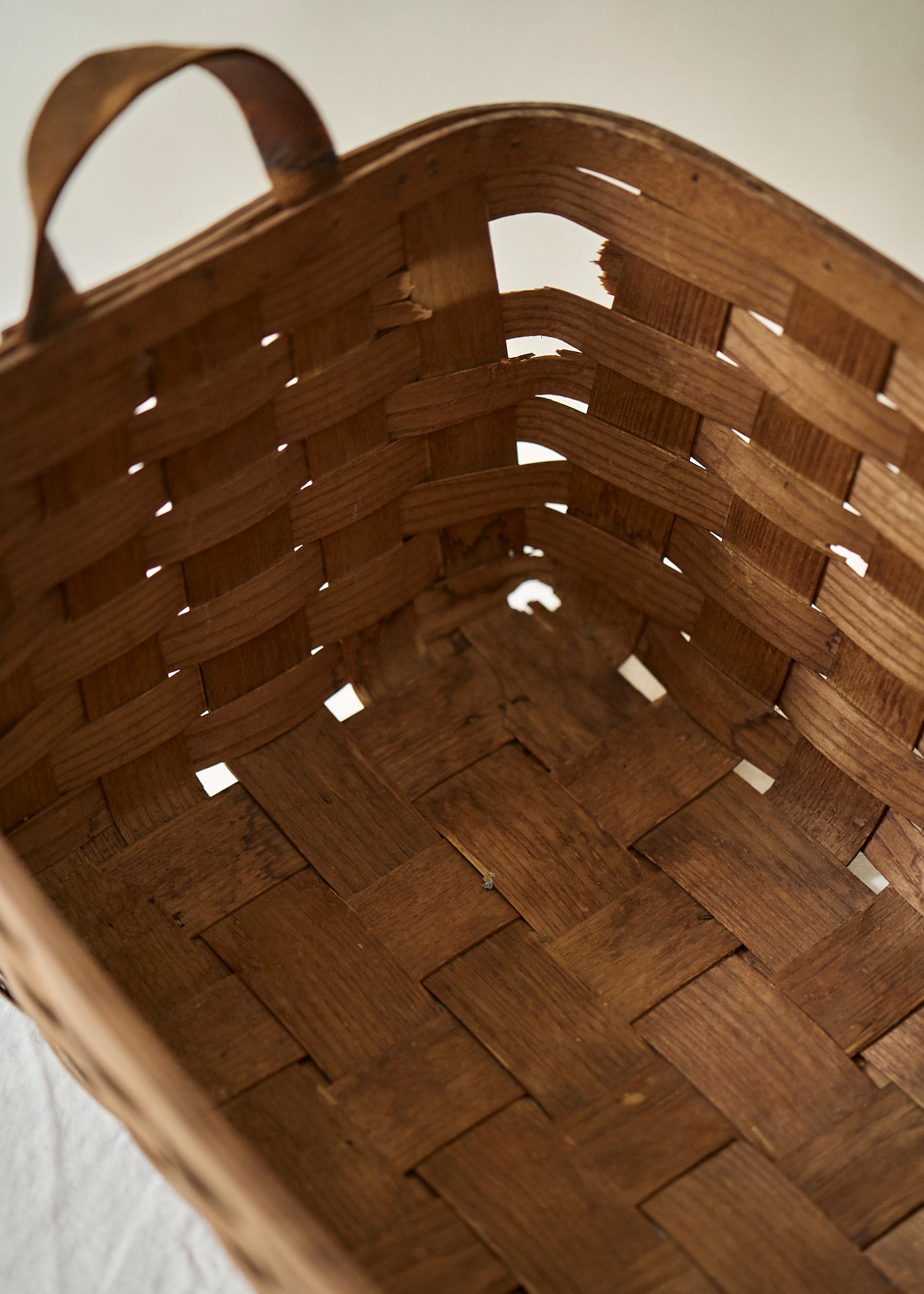 Large Antique Woven Basket