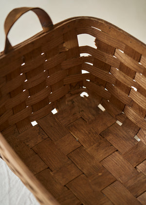 Large Antique Woven Basket