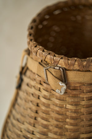 Large Antique Pack Basket